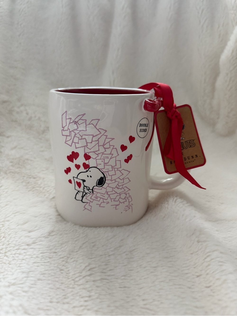 Peanuts Snoopy Valentines Mug NWT